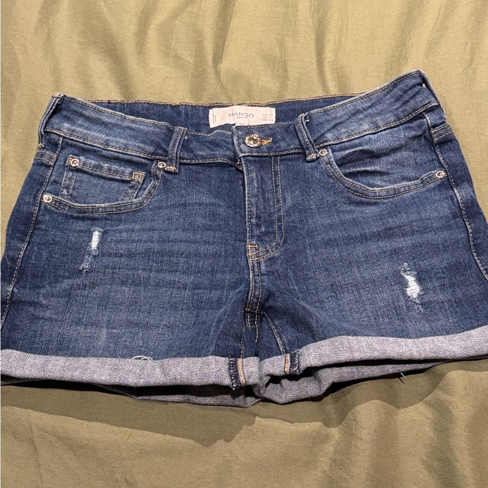 Mango Vicky Denim Shorts - Sz 2
